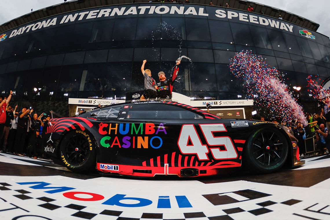 Toyota Celebrates Daytona Win