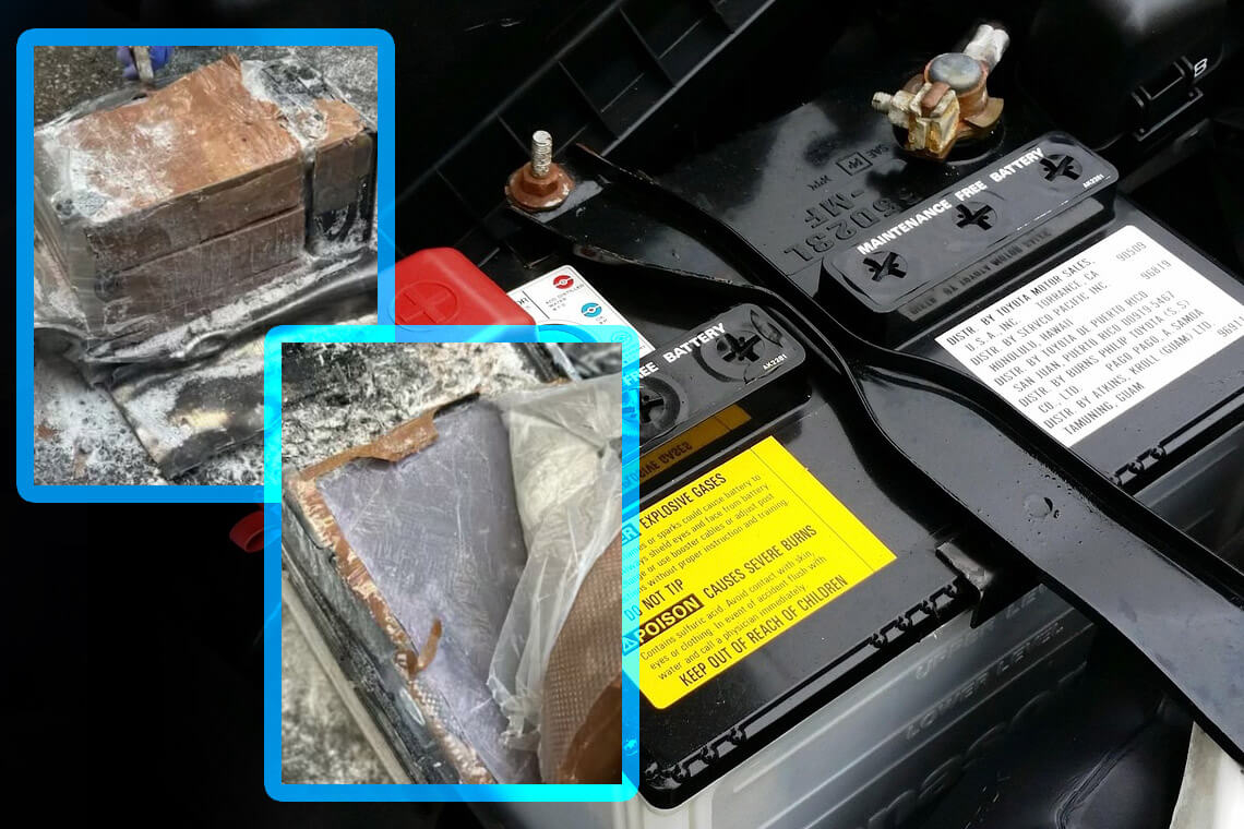 Georgia Man Charged with Smuggling Drugs in Car Batteries 