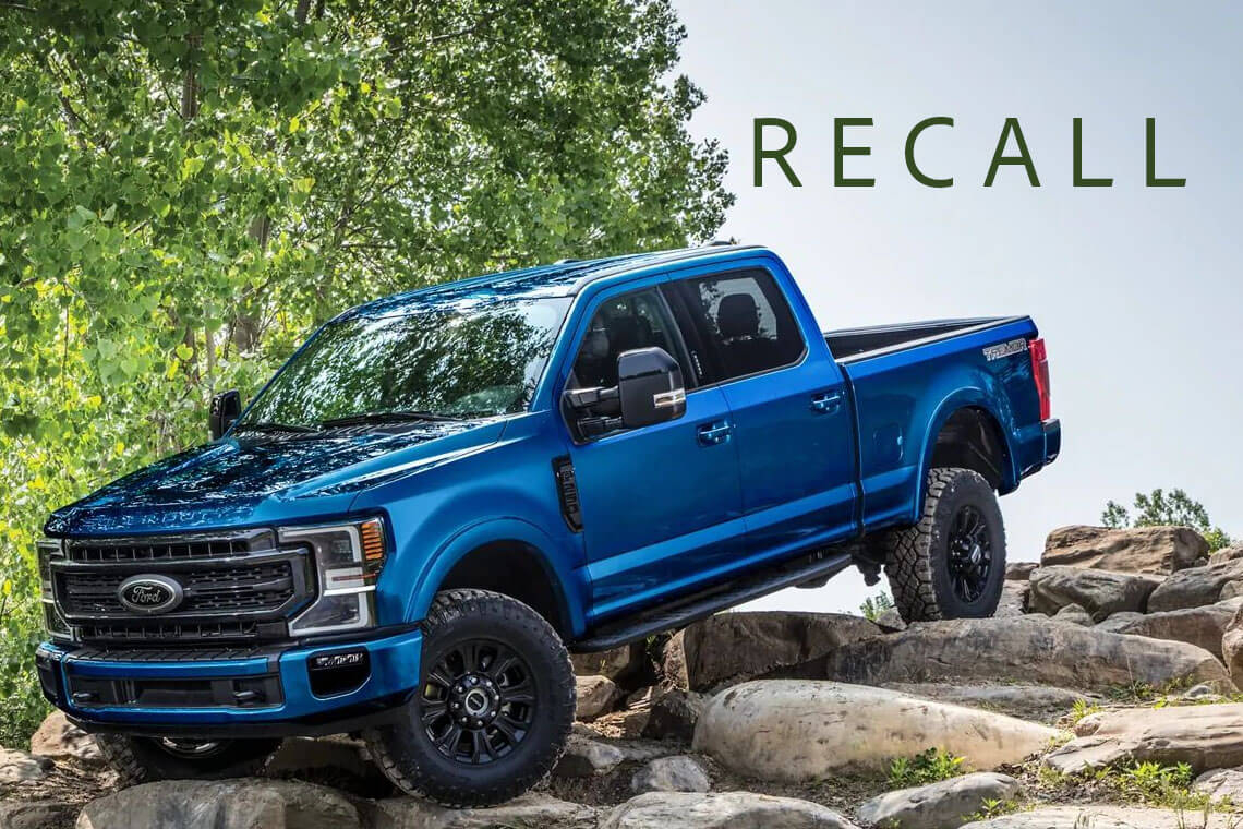 Ford Recalls Super Duty Trucks