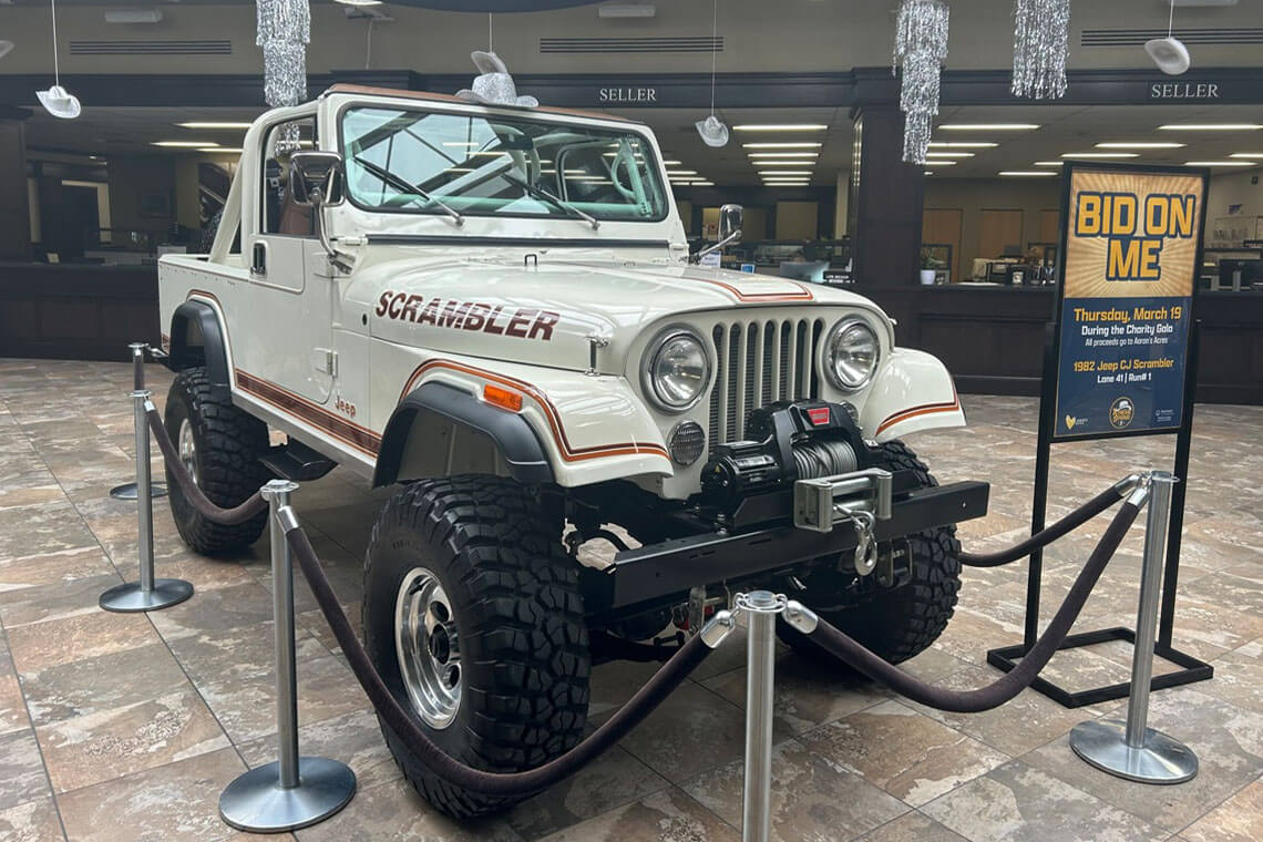 Auto Auction Sales Raises Money for Charity