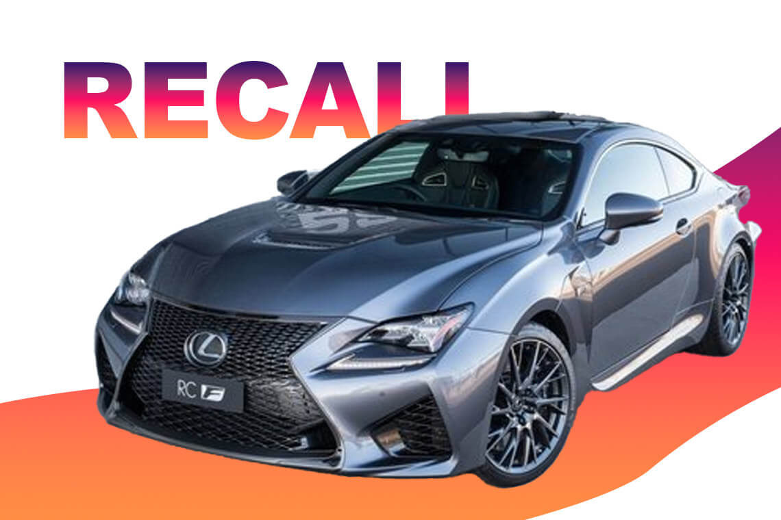 Toyota Recalls Multiple Lexus Models 