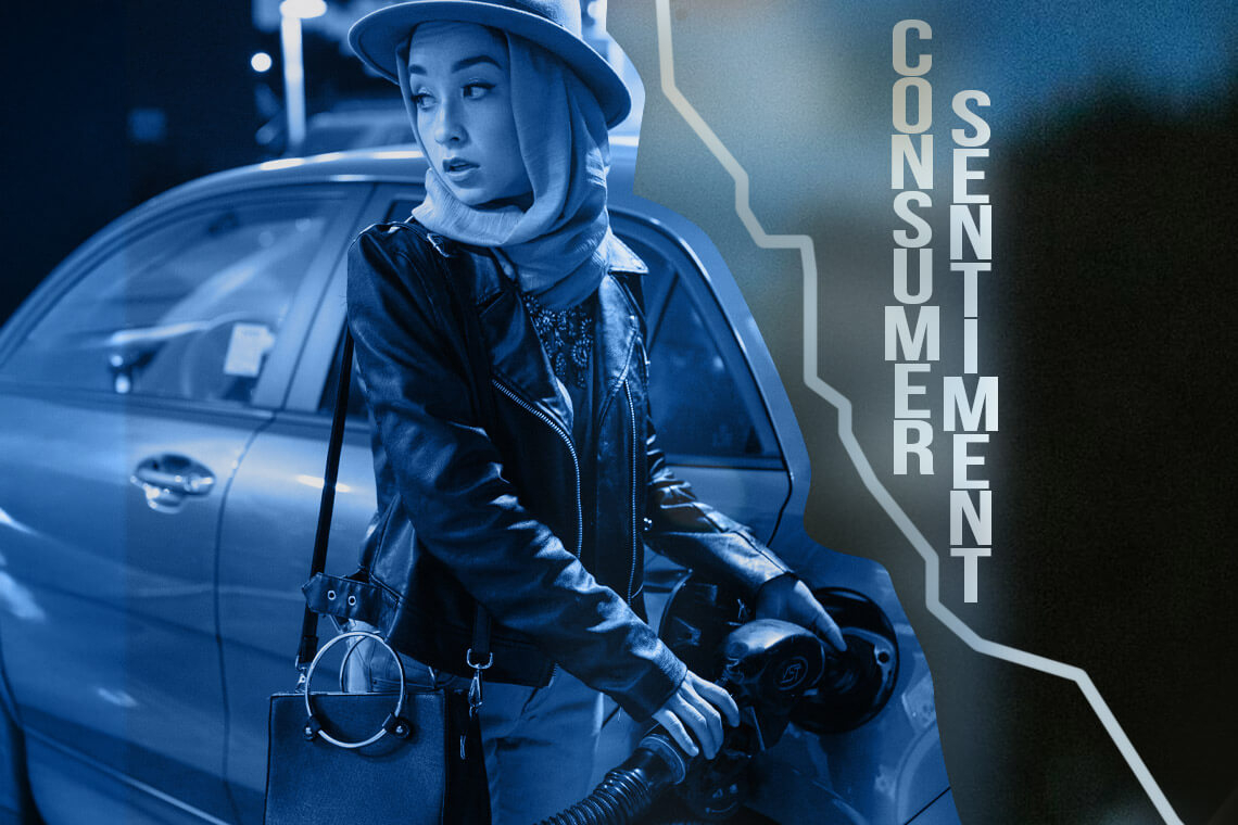 Consumer Sentiment Falls