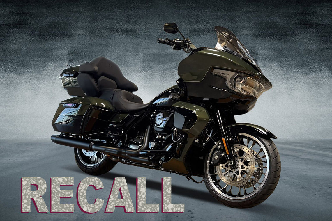 Manufacturer Recalls Motorcycles