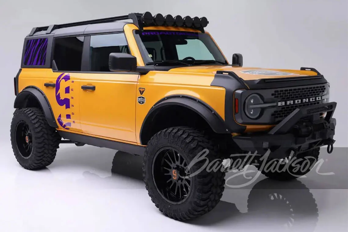 NFL Star’s Vehicle Hits Collector Car Auction