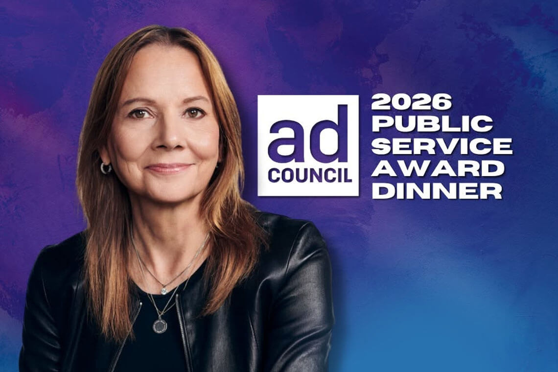 Ad Council Honors GM’s Barra