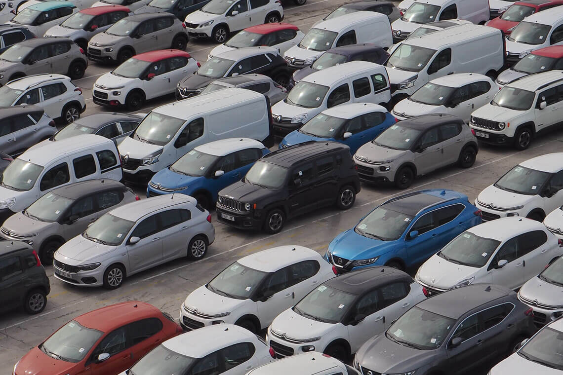 New Vehicle Inventory Dips