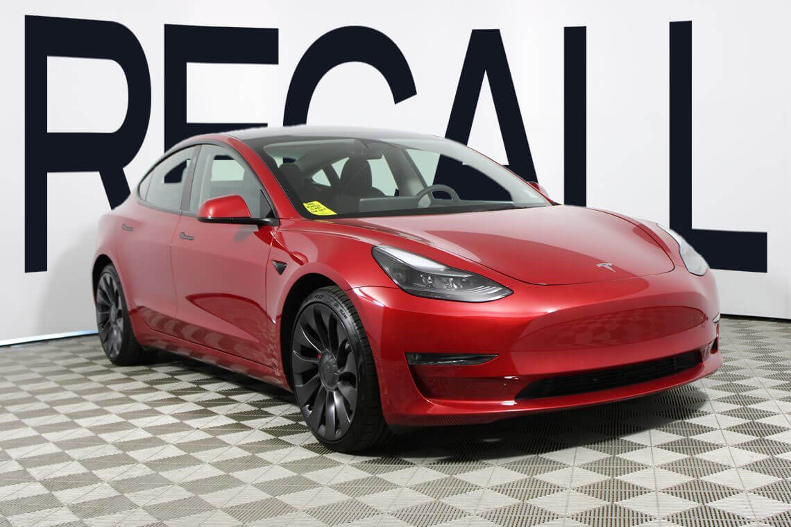 Tesla Announces Recall