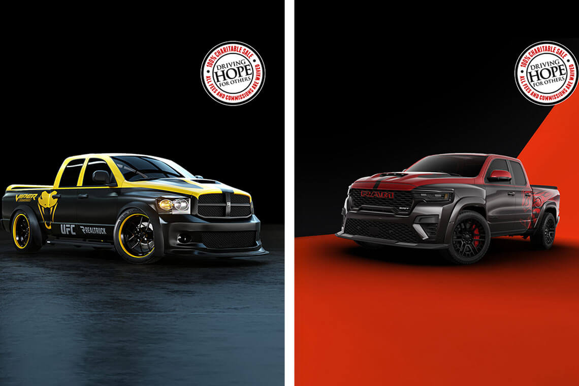 Custom Trucks Will Benefit Folds of Honor at Special 9/11 Auction