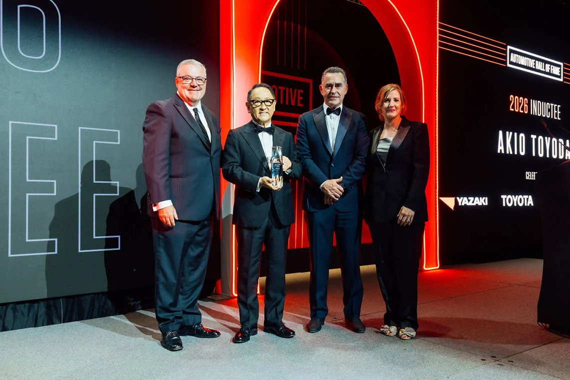Toyota Chairman Inducted into Hall of Fame