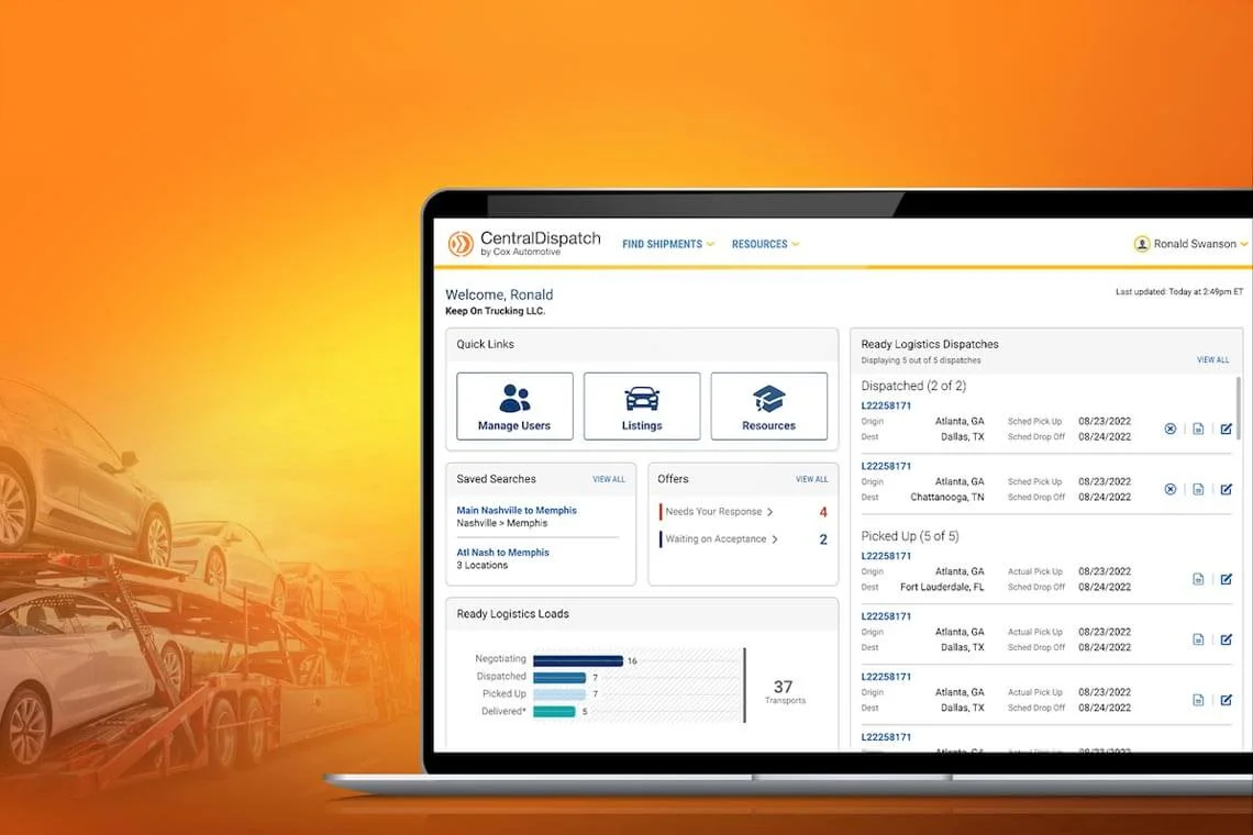 Transportation Pricing Added into Manheim Marketplace, Stockwave
