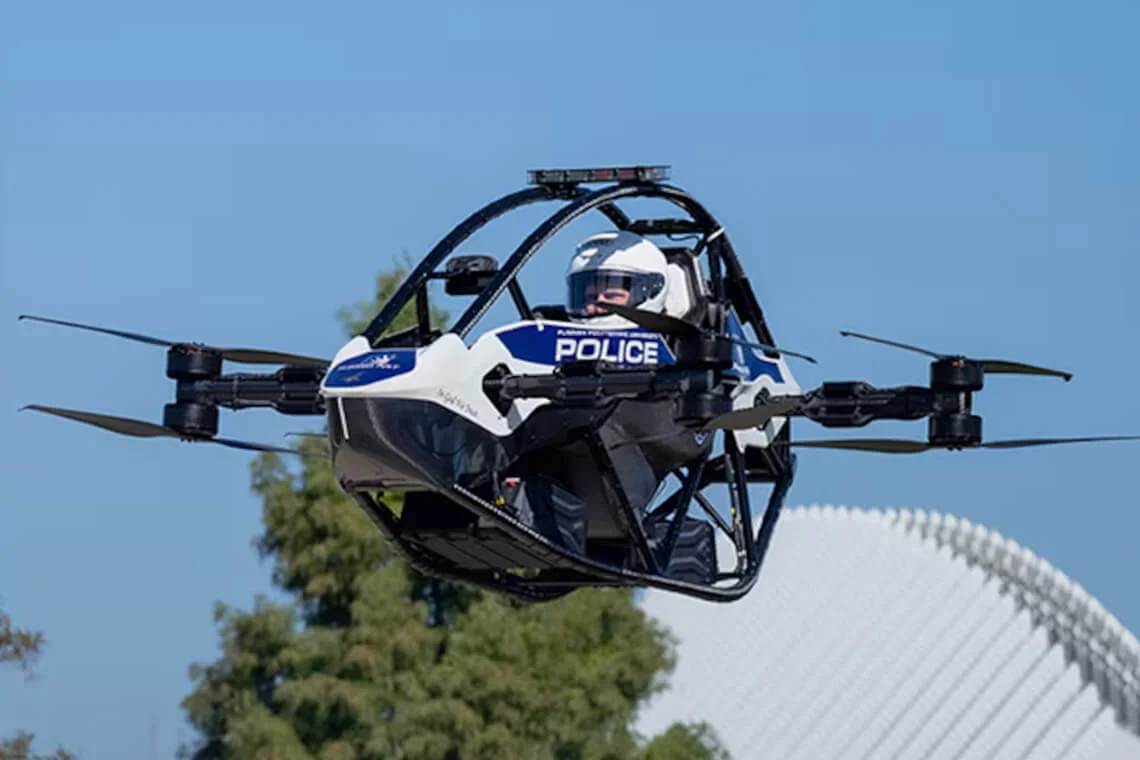 College Introduces ‘Flying Police Vehicle’ 